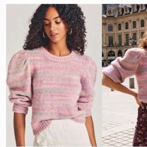 LoveShackFancy Pink Sweater